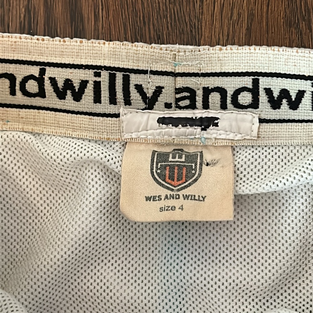 Boys Wes & Willy Pirate Swim Suit / Swim Trunks Size 4 / GUC - Picture 2 of 4